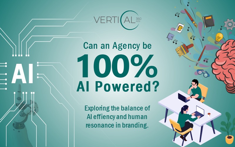 Can an Agency Be 100% AI-Powered? Exploring the balance of AI efficiency and human resonance in branding. - Featured Image